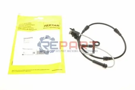 Датчик зносу гальмівних колодок (задніх) Land Rover Defender/Discovery/Range Rover 12- (L=978mm) TEXTAR 98060000 Купити в Україні
