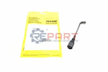 Датчик зносу гальмівних колодок передн VW CALIFORNIA T6 CAMPER, MULTIVAN T6, TRANSPORTER T6, TRANSPORTER T6 / CARAVELLE T6 2.0/2.0D/Electric 04.15-08.24 TEXTAR 98066000 Купити в Україні