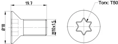 Автозапчасть TEXTAR TPM0016