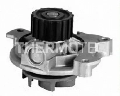 Насос охолоджуючої рідини, з ущільненням VOLVO 850, 940 II, 960, S70, S80 I, V70 I, V70 II VW CALIFORNIA T4 CAMPER, CRAFTER 30-50, PASSAT B2, POLO III CLASSIC, SANTANA 1.9D-2.5D 01.81-07.11 Thermotec D1W018TT