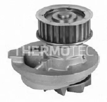 Насос охолоджуючої рідини, з ущільненням DAEWOO ESPERO OPEL ASTRA F, CALIBRA A, FRONTERA A SPORT, KADETT E, OMEGA A, OMEGA B, VECTRA A, VECTRA B 1.6/1.8/2.0 09.84-07.03 Thermotec D1X021TT Купити в Україні