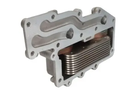 Масляний радіатор PERKINS 1104C-44T 1104C-44TA 1104C-E44T 1104C-E44TA 1104D-44TA, URSUS 7524, 6024 ARMATRAC 1104 ATLAS QAS 60, QAS 80 BASAK 2080, 2090, 2100, 2110 CLAAS 310 C, 310 CL Thermotec D4AG034TT