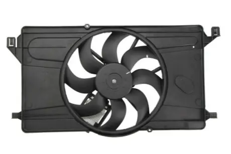 Вентилятор радіатора (з корпусом) VOLVO C30, S40 II, V50 FORD C-MAX, FOCUS C-MAX, FOCUS II 1.4-2.0D 10.03-12.12 Thermotec D8G006TT