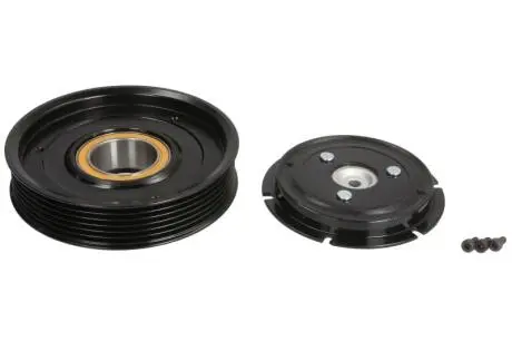 Муфта компресора кондиціонера (HALLA HCC 12V 66PK 120мм) KIA HYUNDAI SANTA FÉ III KIA SORENTO II 2.4 09.12-12.18 Thermotec KTT040267