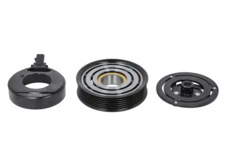 Муфта компресора кондиціонера (DELPHI CVC6 12V 6PK 110мм) MERCEDES V (638/2) ALFA ROMEO GIULIETTA FIAT 500L, TIPO FORD FUSION 1.3D-2.3 08.96 Thermotec KTT040324