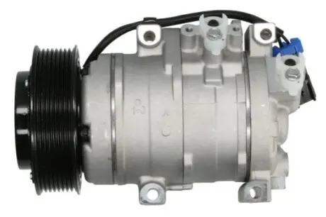 Компресор кондиціонера 12В (R134a) JOHN DEERE 1170E, 1510E, 370E, 444G, 624K, 644K Thermotec KTT090190 Купити в Україні
