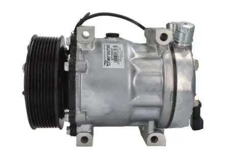 Компрессор кондиционера 24В (R134a) LIEBHERR 624, R954C Thermotec KTT090207
