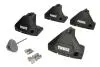 Фото Стійки багажника на даху 710500, SlideBar WingBar WingBar Evo (4 шт, Стандартний, вантажопідйомність:75 кг) MERCEDES E (W213), X (470) VOLVO C40, EX30, S60 II, S60 III, S90 II, V40, V60 I 09.01 THULE (THU710500) зображення 2
