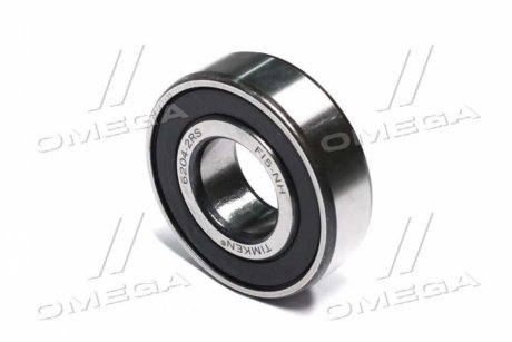 Подшипник шариковый TIMKEN 6204 2RS (фото 1)