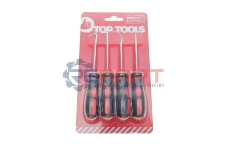 Набір гачків і шкребків (4 шт.) TOP TOOLS 39D173 Купити в Україні