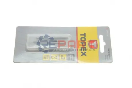 Метчики M4, набор 3шт.*1 уп. (TOPEX) Topex 14A204 Купить в Украине