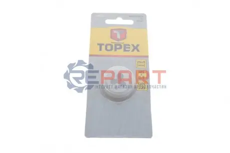 Плашка М5, 25 х 9 мм Topex 14A305 Купити в Україні