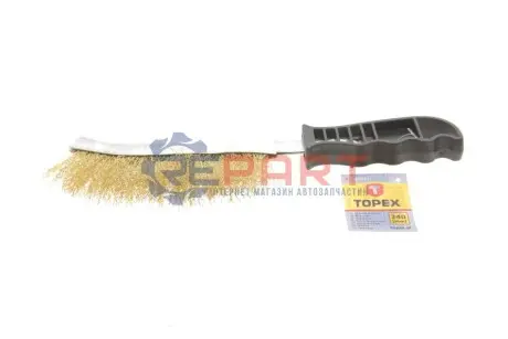 Щітка дротяна, 240 мм, пластмасова рукоятка Topex 14A523 Купити в Україні