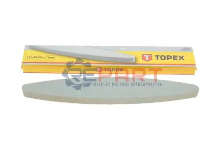 Брусок точильний "човник" 230 x 35 x 13 мм (TOPEX) Topex 17B818