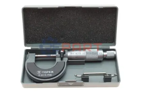 Мікрометр 0-25 мм Topex 31C629