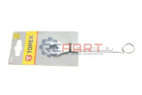 Ключ рожково-накидный 13 mm L-145 mm Topex 35D385 Купить в Украине
