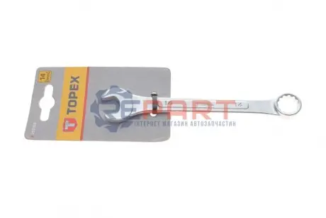 Ключ рожково-накидный 14 mm L-160 mm Topex 35D386 Купить в Украине