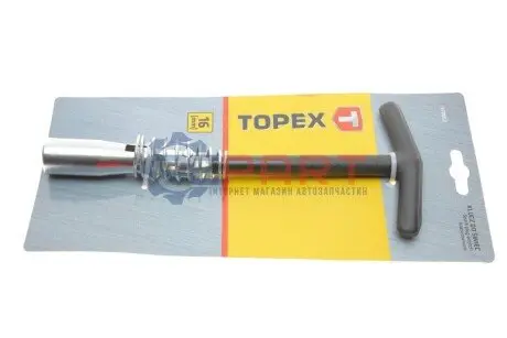 Свечной ключ, 16 мм(TOPEX) Topex 37D052