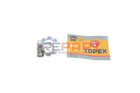Хомут черв'ячний Ø8-12x9 мм Topex 37D501 Купити в Україні