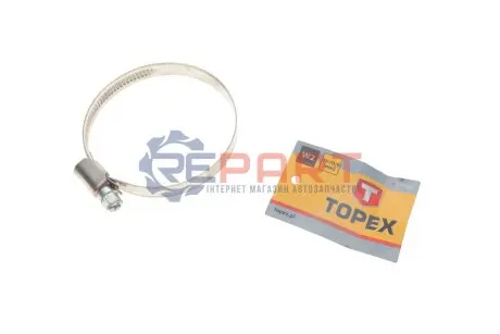 Хомут черв'ячний Ø50-70x9 мм Topex 37D509 Купити в Україні