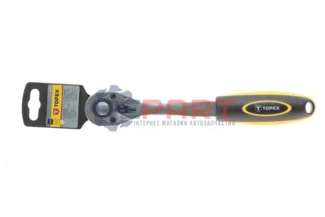 Тріскачка 1/2" 72 зубця 265 мм Topex 38D542 Купити в Україні