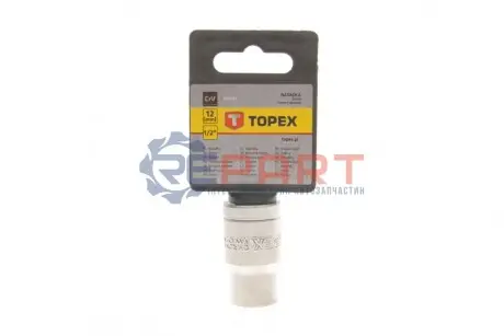 Головка торцева 1/2" 12 mm Topex 38D712