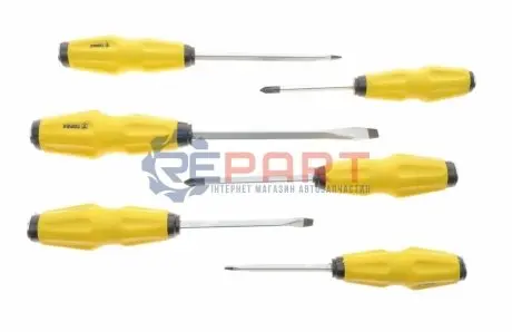 Набір викруток Torx/PH/PZ/SL 6 од. Topex 39D504 Купити в Україні
