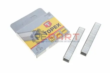 Скоба для степлера 11,3x0,7x10 mm 1000 од. Topex 41E310 Купити в Україні