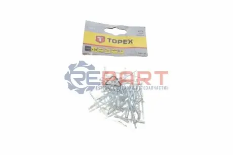 Заклепка Ø4x8 mm 50 од. Topex 43E401 Купити в Україні