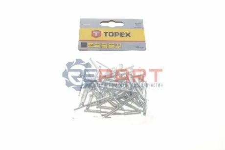 Заклепка Ø4x16 mm 50 од. Topex 43E404 Купити в Україні