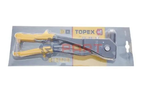 Заклепник для заклепок алюмінієвих (d=2.4/3.2/4.0/4.8mm) Topex 43E701