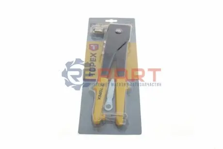 Заклепник для заклепок алюмінієвих (d=2.4/3.2/4.0/4.8mm) (2 позиції) Topex 43E712