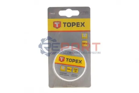 Припой оловянный (d=0.7mm) (100g) Topex 44E512 Купить в Украине
