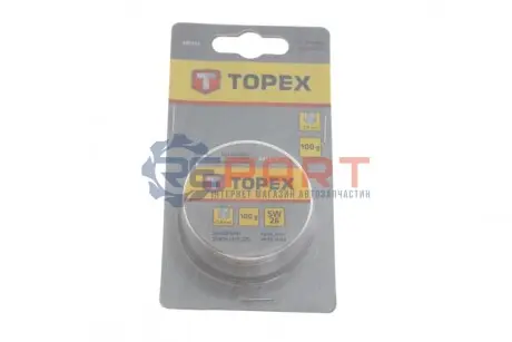 Припой оловянный (d=1.0mm) (100g) Topex 44E514 Купить в Украине
