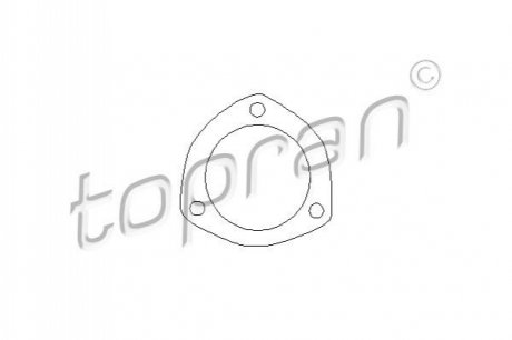 Прокладка выхлопной системы TOPRAN / HANS PRIES 100187 (фото 1)