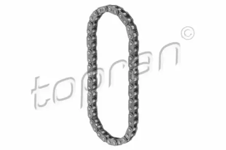 Ланцюг ГРМ (кількість ланок: 46) SEAT AROSA, CORDOBA, IBIZA II, INCA SKODA FELICIA I, FELICIA II, OCTAVIA I VW CADDY II, GOLF II, GOLF III, JETTA II, POLO II, POLO III 1.0-1.6 08.83-09.04 TOPRAN / HANS PRIES 100567