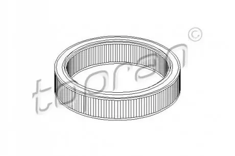 Фільтр повітряний VW Golf IV 1.4-1.6 00-04/Skoda Octavia 1.4 00-10 TOPRAN / HANS PRIES 100619