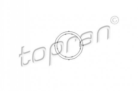 Прокладка, фланець охолоджувальної рідини TOPRAN / HANS PRIES 100 721 (фото 1)