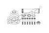 Пильник ШРКШ (внутрішній) VW Caddy/Golf 1.5-1.9 82-04/Skoda Octavia 96-07(20.5x48.5x77)(к-кт) TOPRAN / HANS PRIES (102814) зображення 1
