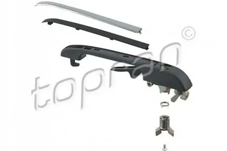 Ручка дверей (передніх/ззовні) (L) VW Caddy I 1.5/1.6D/1.8 82-92 TOPRAN / HANS PRIES 102880 Купити в Україні