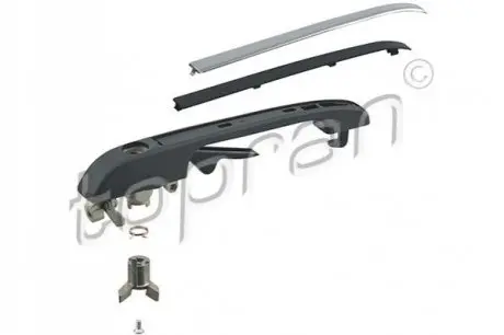 Ручка дверей (передніх/ззовні) (R) VW Caddy I 1.5/1.6D/1.8 82-92 TOPRAN / HANS PRIES 102881