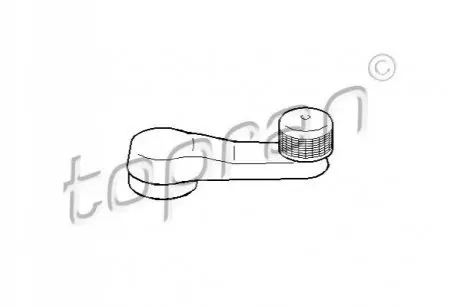 Ручка склопідіймача VW Caddy II/T4/T5/LT 28-55 (передня) TOPRAN / HANS PRIES 103 101 Купити в Україні