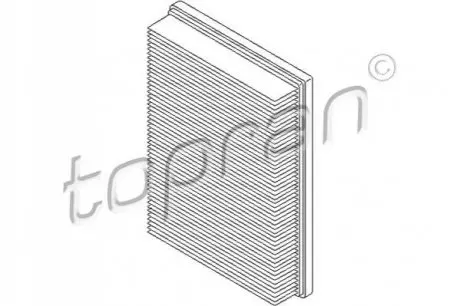 Фільтр повітряний VW Caddy 95-04 TOPRAN / HANS PRIES 103175