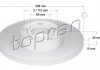 Тормозной диск - TOPRAN / HANS PRIES 103755 (4A0615301B)