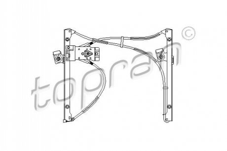 Склопідіймач TOPRAN / HANS PRIES 104044 (фото 1)