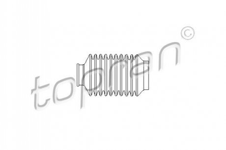 Пыльник рулевого управления TOPRAN / HANS PRIES 104073 (фото 1)