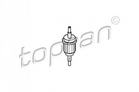 Фільтр палива TOPRAN / HANS PRIES 104123 (фото 1)