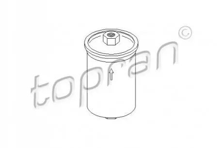 Фільтр паливний Audi A4/A6/A8/VW Passat 94-05 TOPRAN / HANS PRIES 104393
