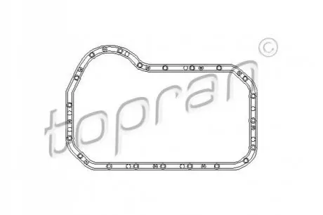 Прокладка піддона VW T4/Caddy 1.9TDI/SDI TOPRAN / HANS PRIES 105752