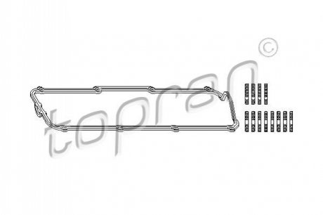 Набор прокладок, крышка головки цилиндра - (026198025B, 026198025C) TOPRAN / HANS PRIES 107144